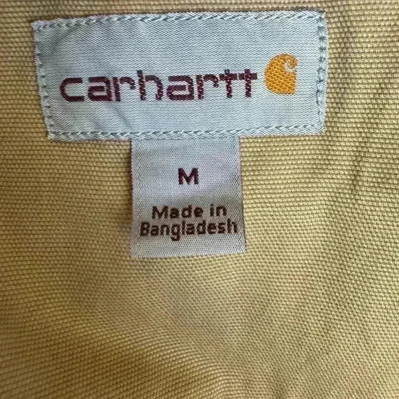 Carhartt Rigged Flex Camvas Fleece Lined Work Men’s Shirt Jacket. - Picture 9 of 11